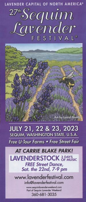 Sequim Lavender Growers Association brochure thumbnail