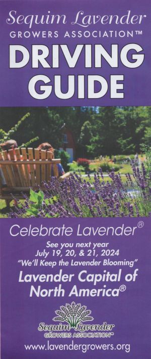 Sequim Lavender Growers Association brochure thumbnail