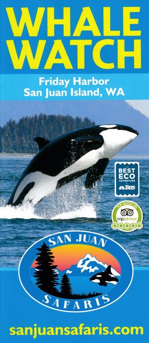 San Juan Safari Whale Watch brochure full size