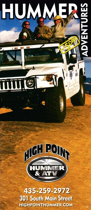 High Point Hummer Adventures brochure thumbnail