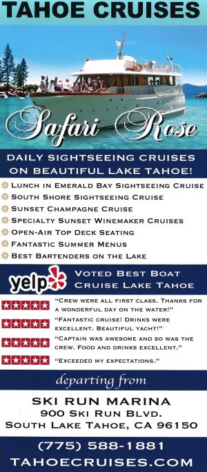 Tahoe Cruises brochure thumbnail
