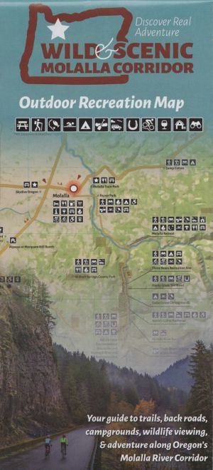 Wild Molalla Scenic Corridor Map brochure full size