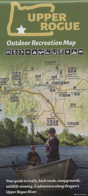 Upper Rogue Outdoor Rec Map brochure thumbnail