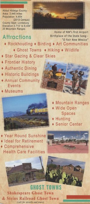 Lordsburg Hidalgo County brochure thumbnail