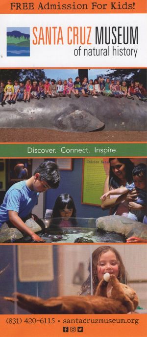 Santa Cruz Museum of Nat. History brochure thumbnail