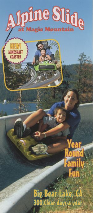 Alpine Slide Big Bear Lake brochure thumbnail