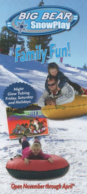 Big Bear Snowplay/Speedway brochure full size