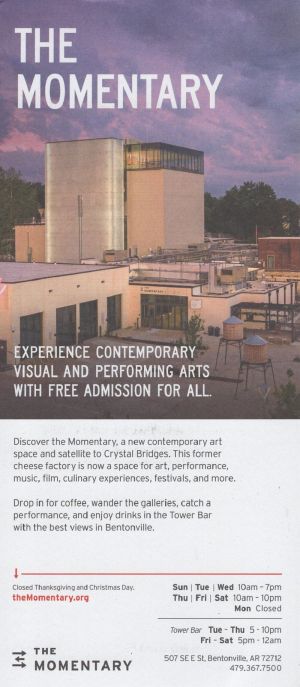 Crystal Bridges Museum brochure thumbnail