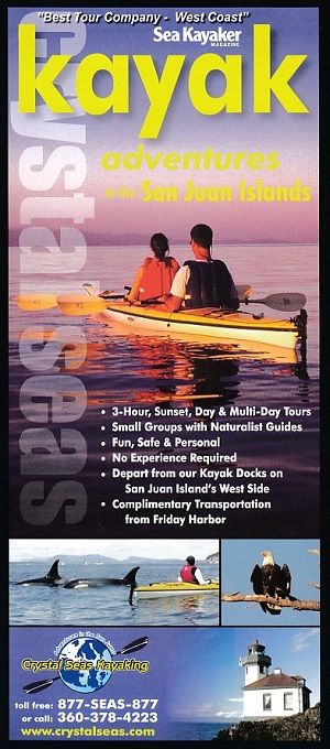 Crystal Seas Kayaking brochure thumbnail