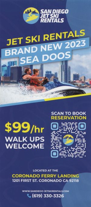 San Diego Jet Ski Rentals brochure thumbnail