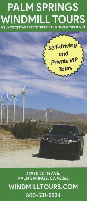 Palm Springs Windmill Tours brochure full size