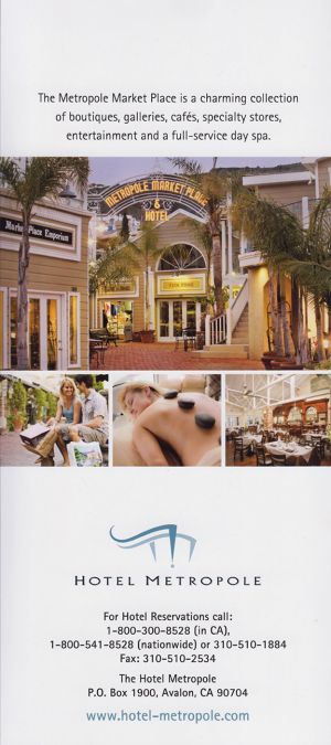 Hotel Metropole brochure thumbnail