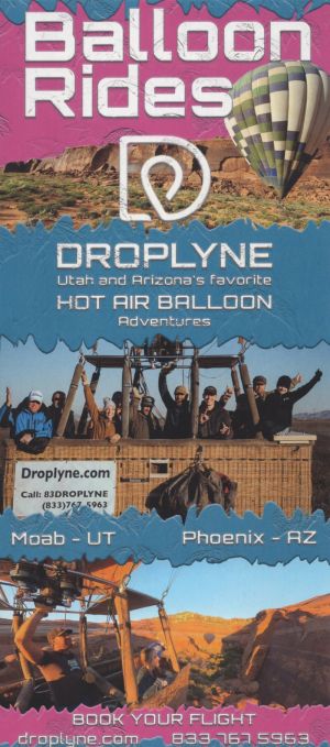 Droplyne Hot Air Balloon brochure thumbnail