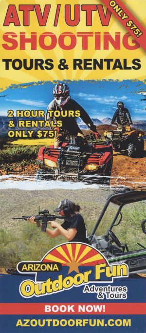 Arizona Outdoor Fun Rentals brochure thumbnail