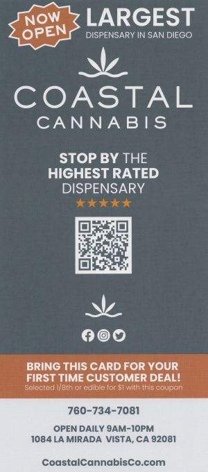 Coastal Cannabis Co. brochure thumbnail