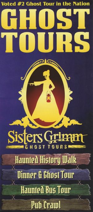 Sisters Grimm Ghost Tours brochure full size