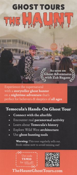 The Haunt Ghost Tours brochure thumbnail