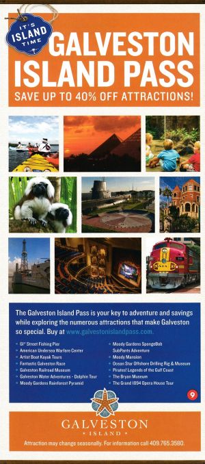 Traveler Info Guide - Galveston brochure thumbnail