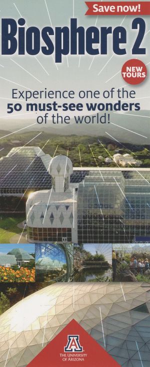 UofA Biosphere 2 brochure thumbnail
