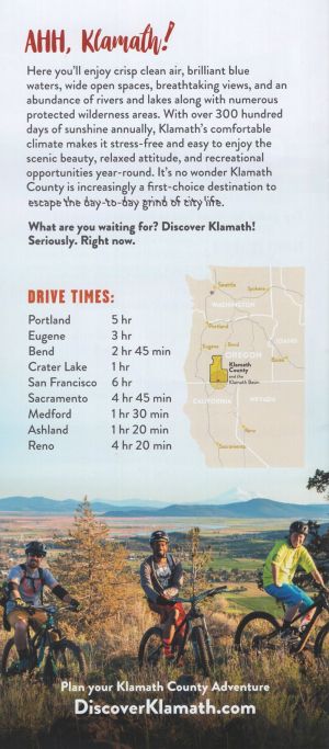 Discover Klamath Visitor Guide brochure thumbnail