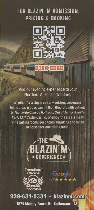 Blazin M Ranch brochure thumbnail