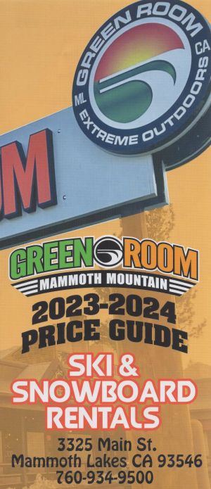 Green Room Extreme Outdoors brochure thumbnail