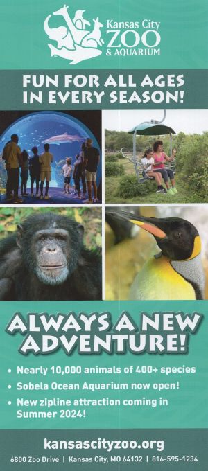 Kansas City Zoo & Aquarium brochure thumbnail