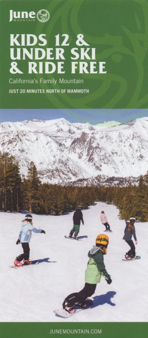 June Mountain Ski Area brochure thumbnail