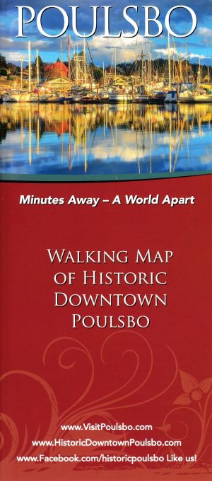 Poulsbo Walking Map brochure thumbnail