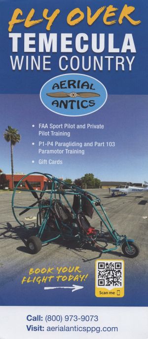 Aerial Antics brochure thumbnail
