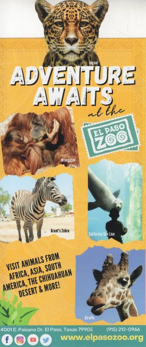El Paso Zoo brochure thumbnail