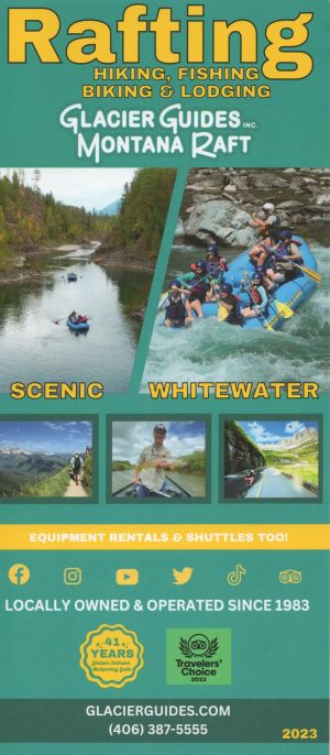 Glacier Wilderness/MT Raft Co. brochure thumbnail