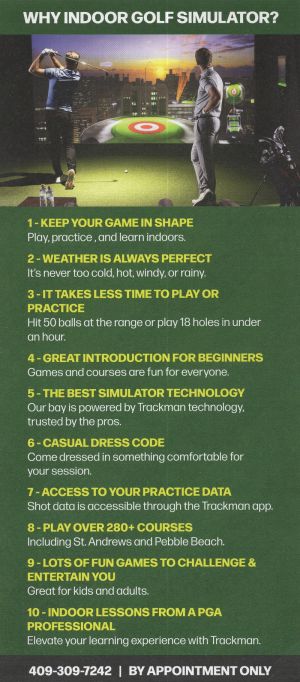 Vista Golf brochure thumbnail