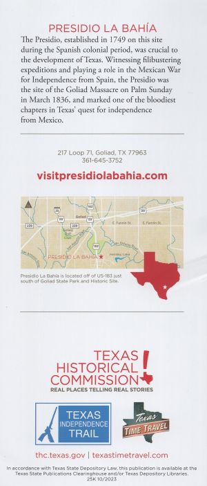 Presidio La Bahia brochure thumbnail