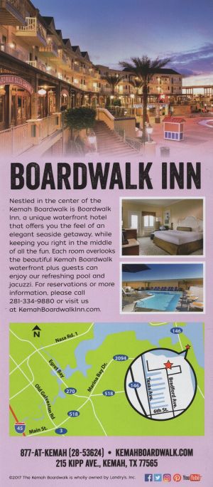 Kemah Boardwalk brochure thumbnail