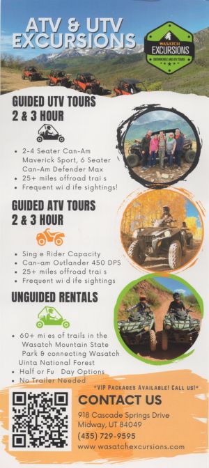 Wasatch Excursions brochure thumbnail