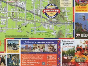 Discovery Map of Albuquerque brochure thumbnail