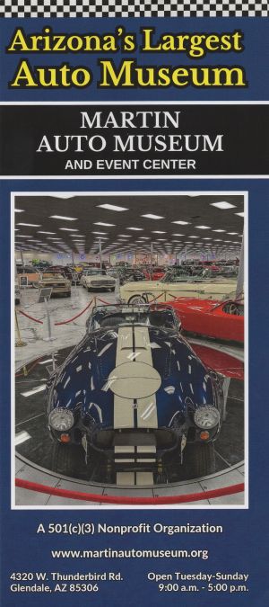 Martin Auto Museum brochure thumbnail