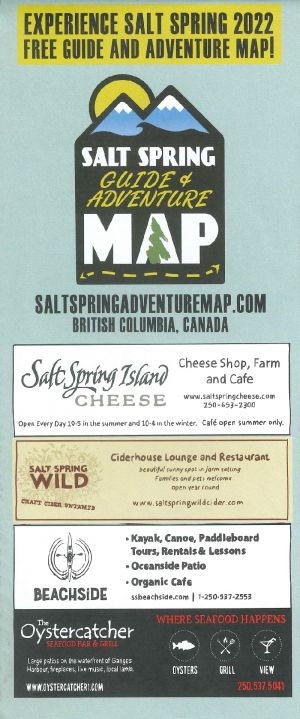 Salt Spring Isl Guide & Map brochure thumbnail