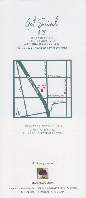 Tulare Outlet Center brochure thumbnail