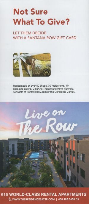 Santana Row brochure thumbnail