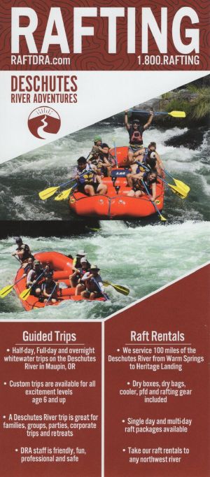 Deschutes River Adventures brochure thumbnail