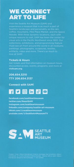 Seattle Art Museum brochure thumbnail