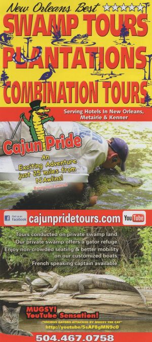 Cajun Pride Swamp Tours brochure thumbnail