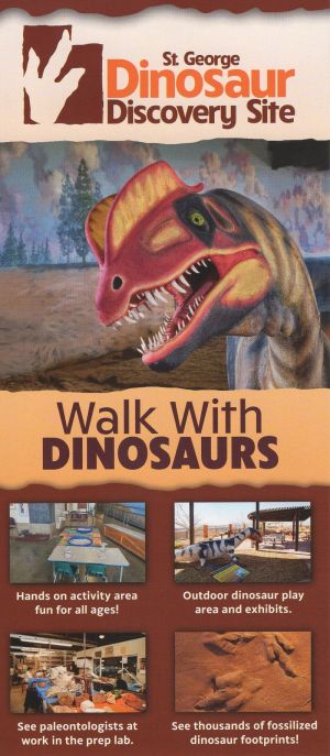 St. George Dinosaur Site brochure thumbnail