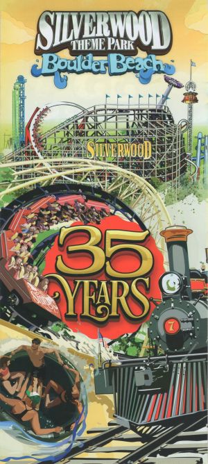 Silverwood Theme Park brochure thumbnail