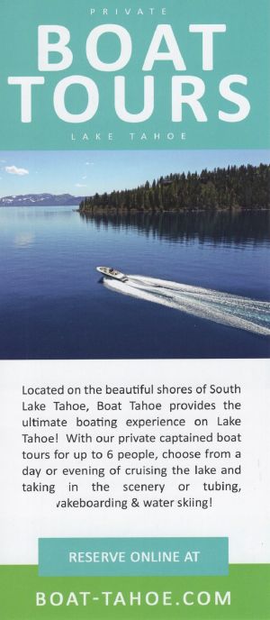 Boat Tahoe brochure thumbnail