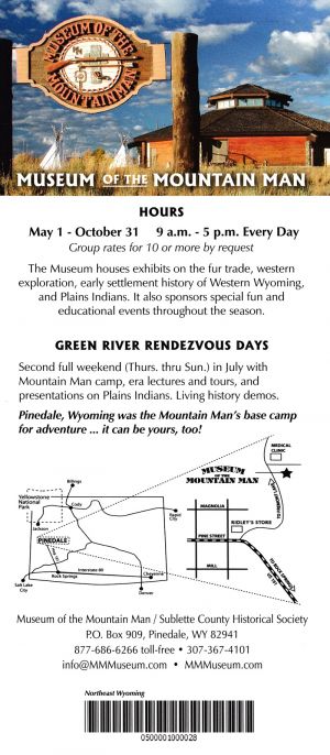Museum of the Mountain Man brochure thumbnail