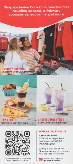 Coca-Cola Store Las Vegas brochure thumbnail
