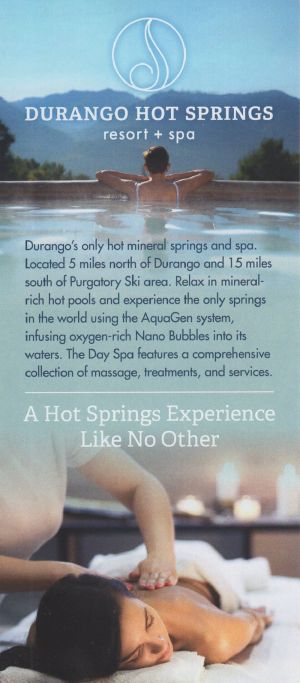 Durango Hot Springs brochure thumbnail